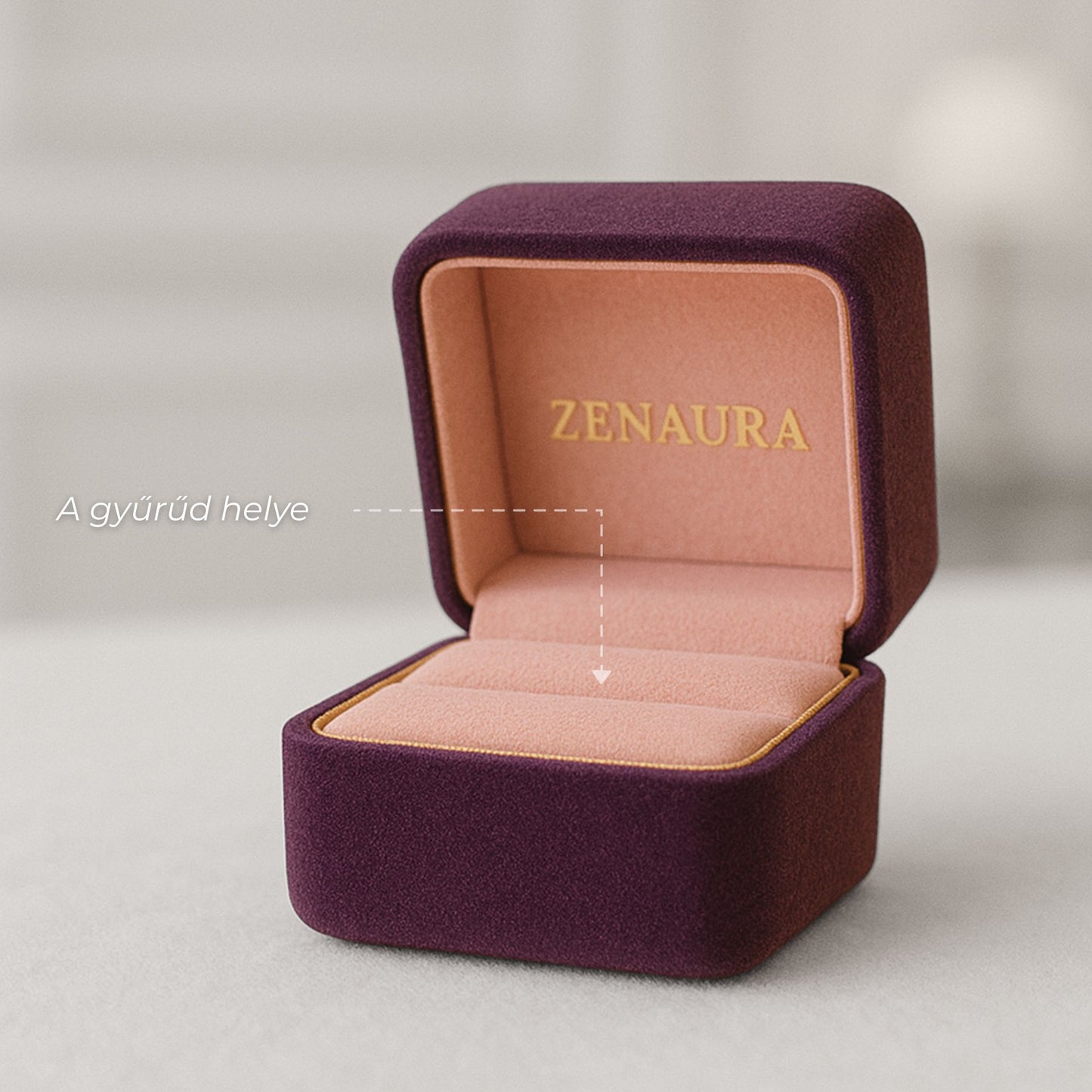 ZenAura - Rubin-Gránát Gyűrű