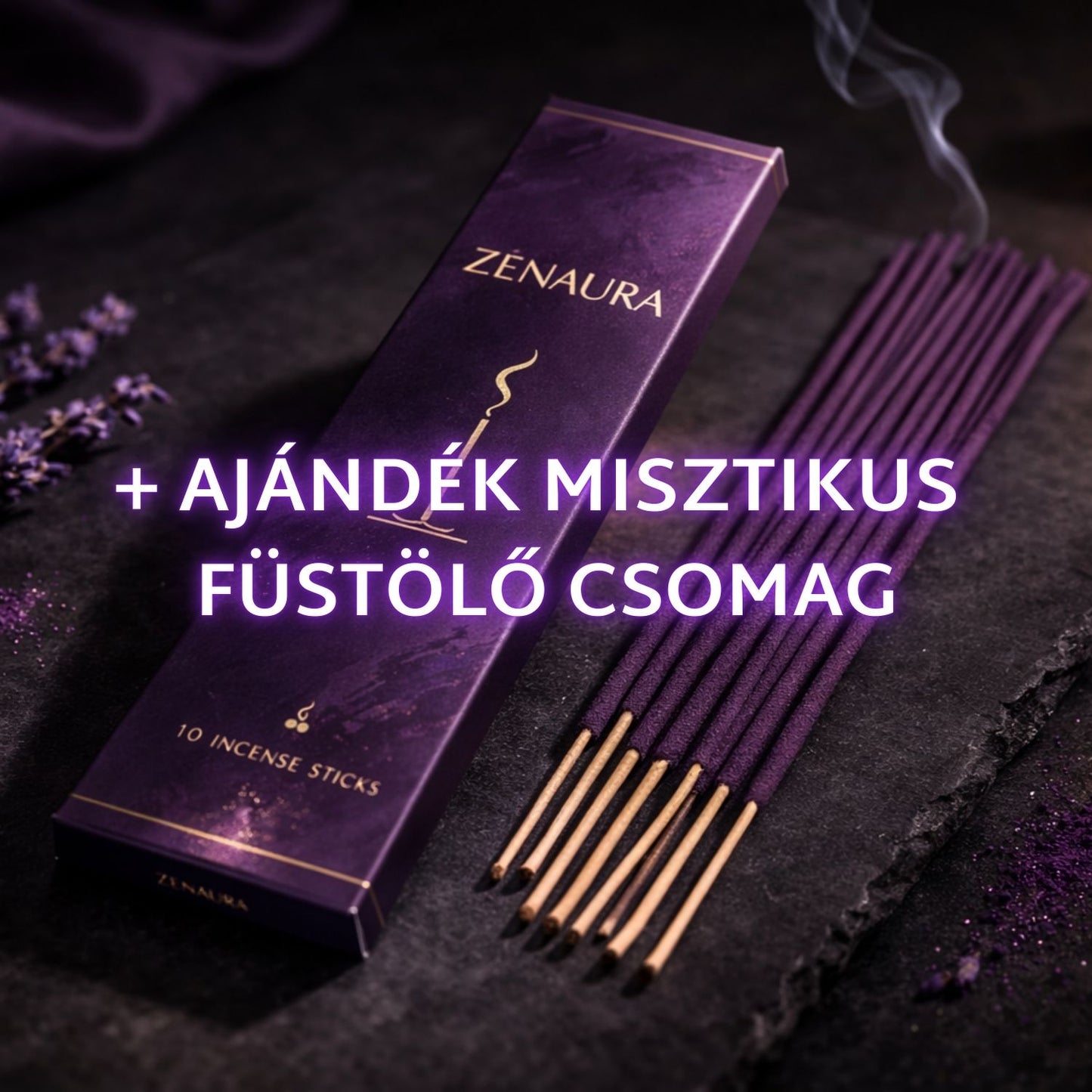 ZenAura - Ásvány Füstölő szett