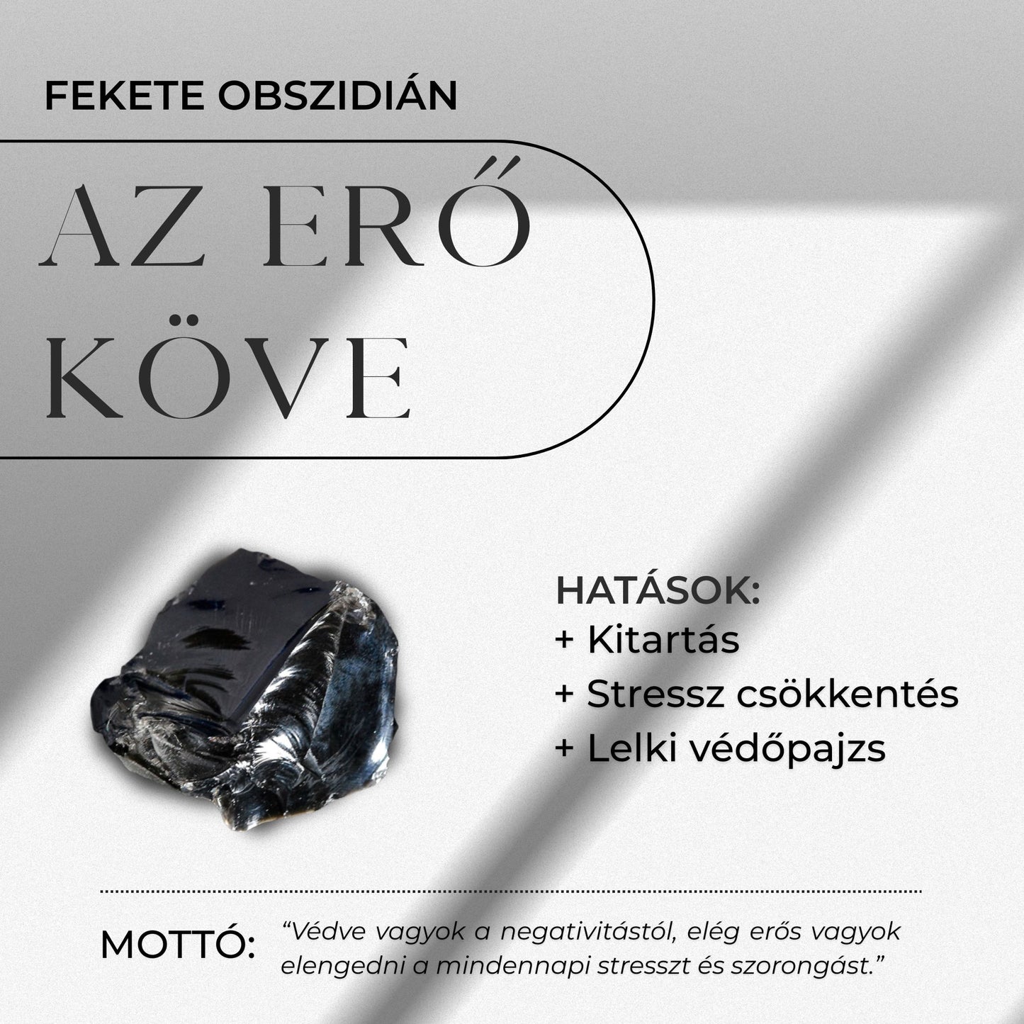 ZenAura - Obszidián Gyűrű