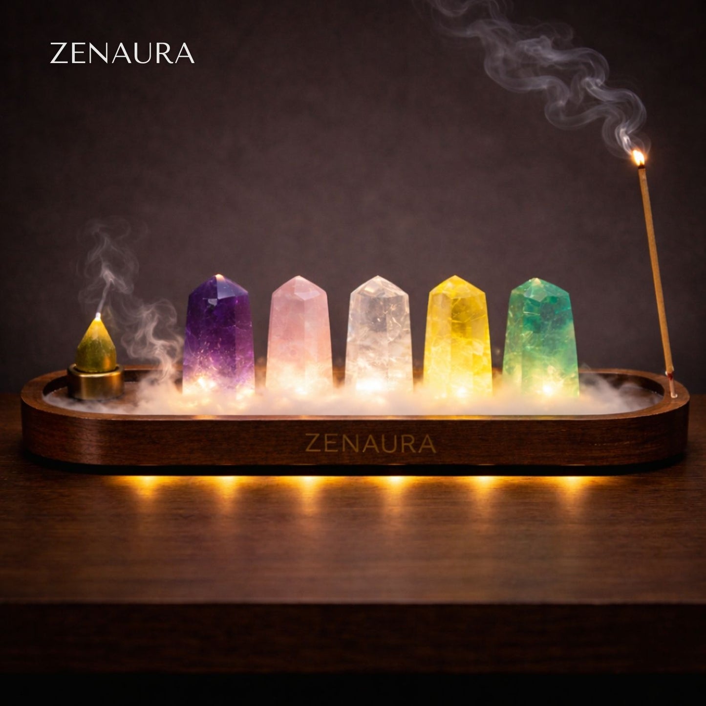 ZenAura - Ásvány Füstölő szett