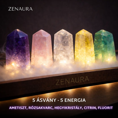 ZenAura - Ásvány Füstölő szett