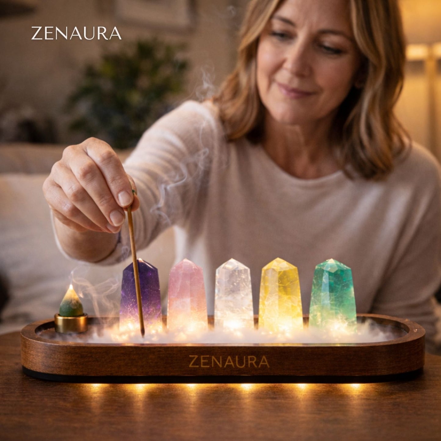 ZenAura - Ásvány Füstölő szett