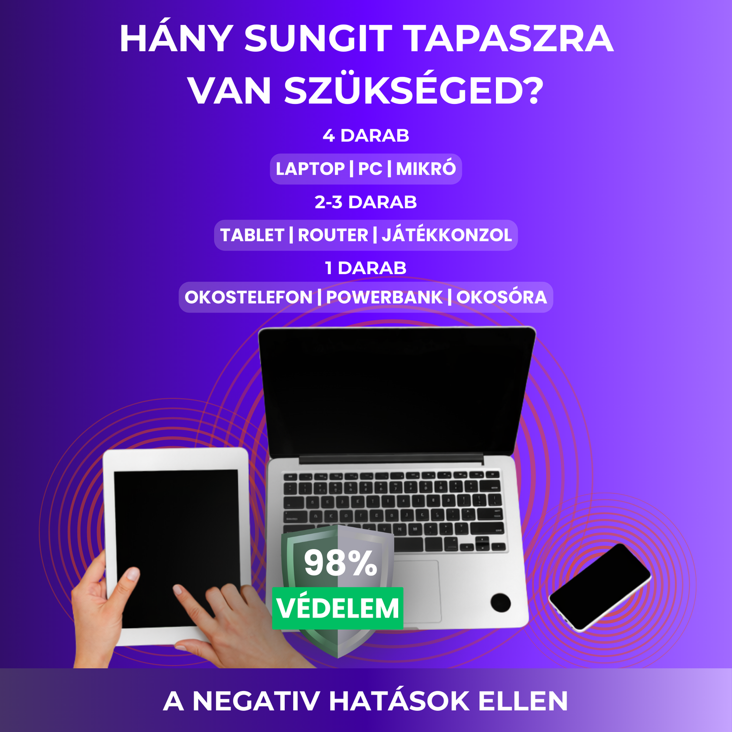 ZenAura – Energiapajzs Sungit Tapasz