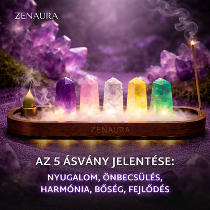 ZenAura - Ásvány Füstölő szett