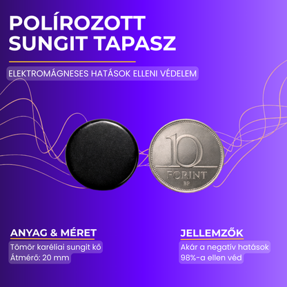 ZenAura – Energiapajzs Sungit Tapasz