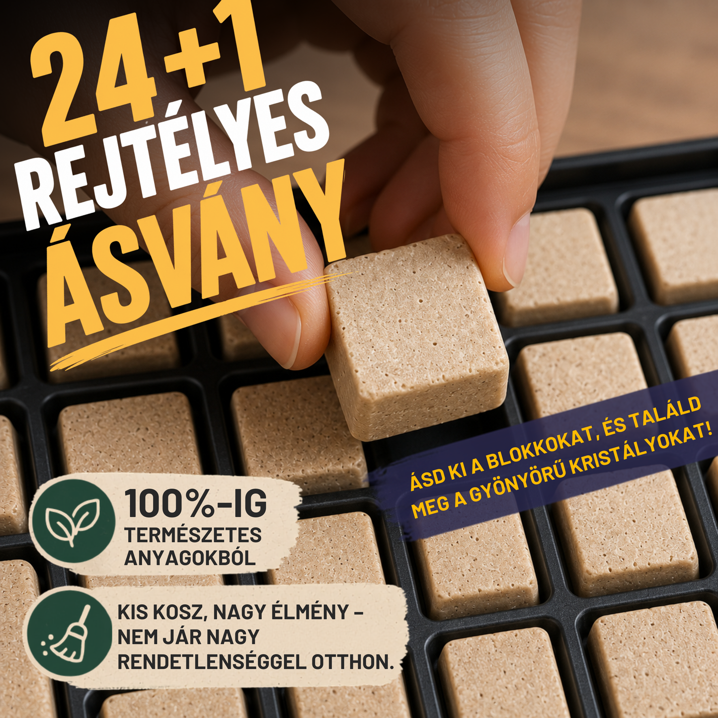 Ásvány Expedíció Fejlesztő és Szórakoztató szett