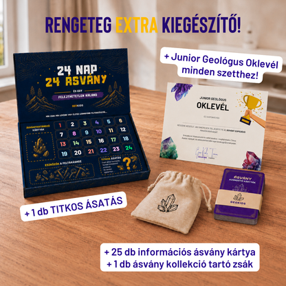 Ásvány Expedíció Fejlesztő és Szórakoztató szett